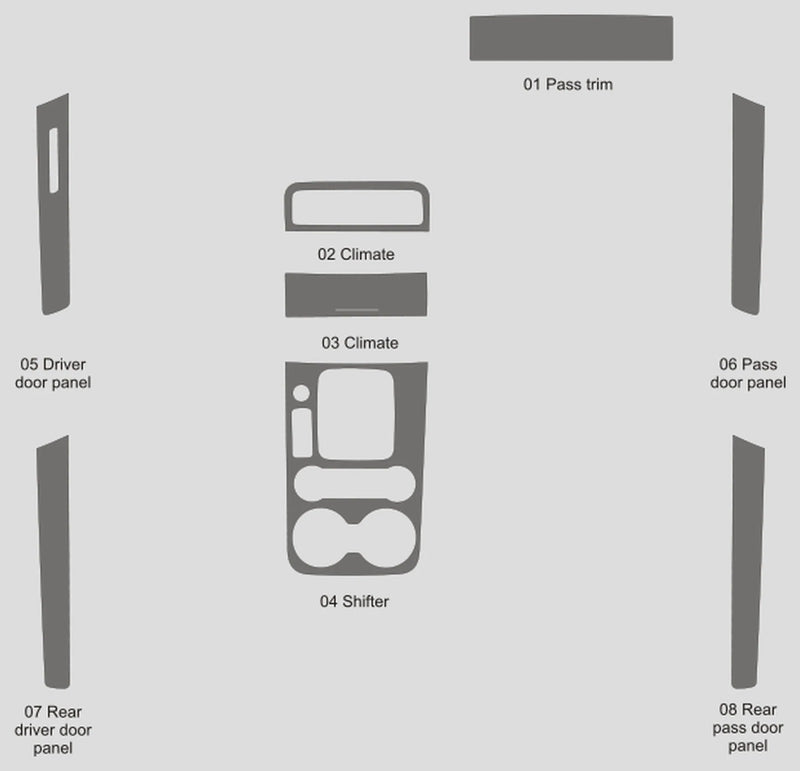 Load image into Gallery viewer, Volkswagen Touareg (2011-2016) Carbon Fiber Full Set Trim - FSPE