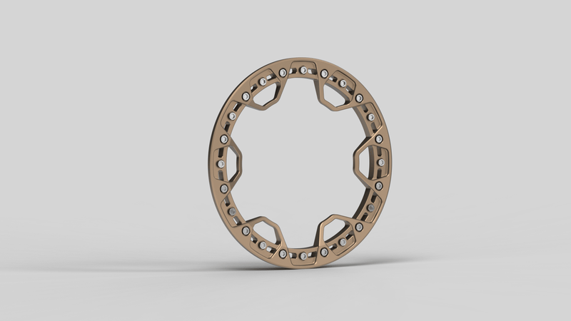 Load image into Gallery viewer, 17 inch Floating Beadlock Ring for ADV - Classic Wheels - FSPE
