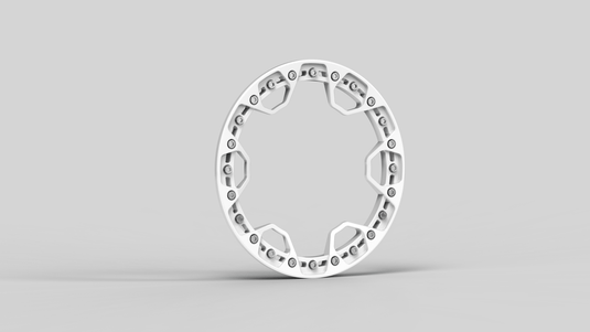 17 inch Floating Beadlock Ring for ADV - Classic Wheels - FSPE