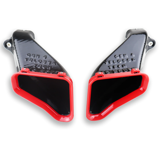 2017 - 2021 Genesis G70 3.3T Dual BIG MOUTH Ram Air Intake Snorkels - FSPE