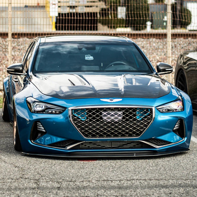 Load image into Gallery viewer, 2017 - 2021 Genesis G70 3.3T Dual BIG MOUTH Ram Air Intake Snorkels - FSPE
