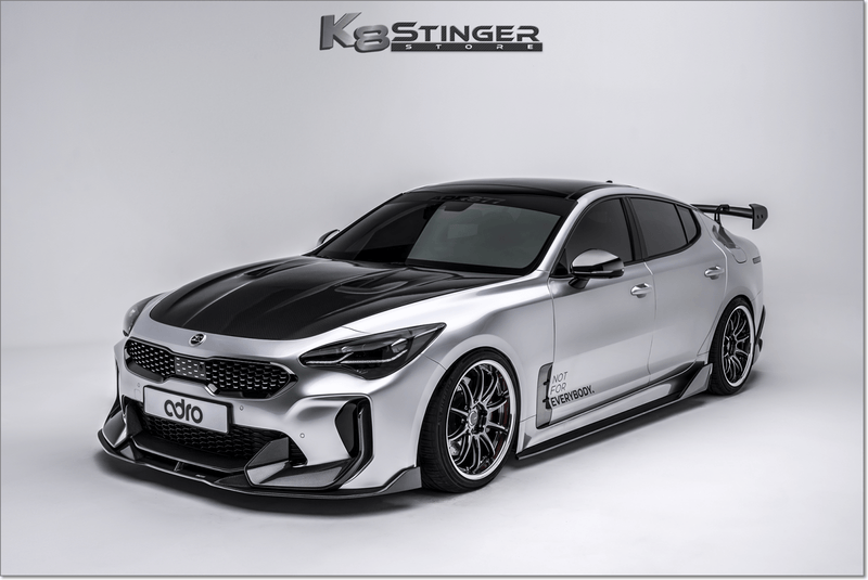 Load image into Gallery viewer, 2018 - 2023 Kia Stinger - Adro &quot;Final Edition&quot; Carbon Fiber Front Lip - FSPE
