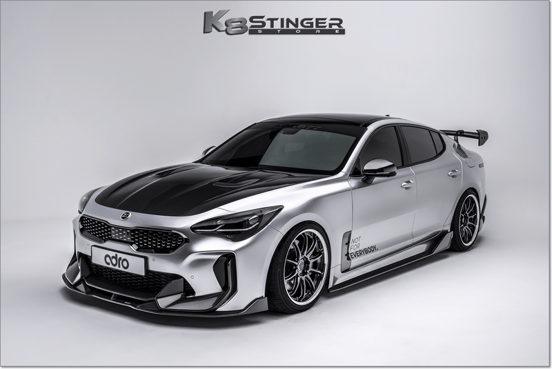 Load image into Gallery viewer, 2018 - 2023 Kia Stinger - Adro &quot;Final Edition&quot; Carbon Fiber Side Skirts - FSPE
