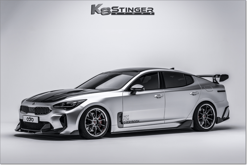 Load image into Gallery viewer, 2018 - 2023 Kia Stinger - Adro &quot;Final Edition&quot; Carbon Fiber Side Skirts - FSPE
