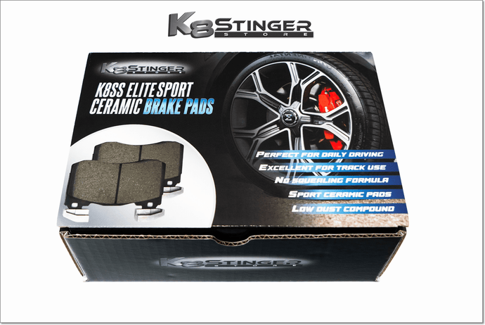 2018 - 2023 Kia Stinger - K8SS Elite Sport Ceramic Brake Pads - FSPE