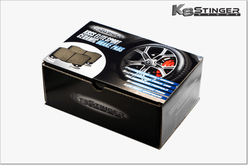 Load image into Gallery viewer, 2018 - 2023 Kia Stinger - K8SS Elite Sport Ceramic Brake Pads - FSPE
