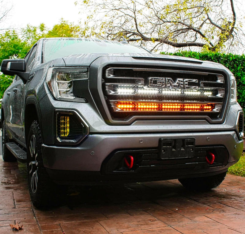 Load image into Gallery viewer, 2019+ GMC Sierra 1500 Dual 40 in Light Bars - SLIM - FSPE
