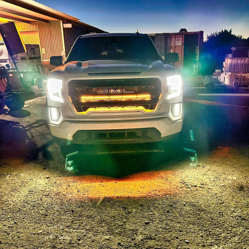 Load image into Gallery viewer, 2019+ GMC Sierra 1500 Dual 40 in Light Bars - SLIM - FSPE
