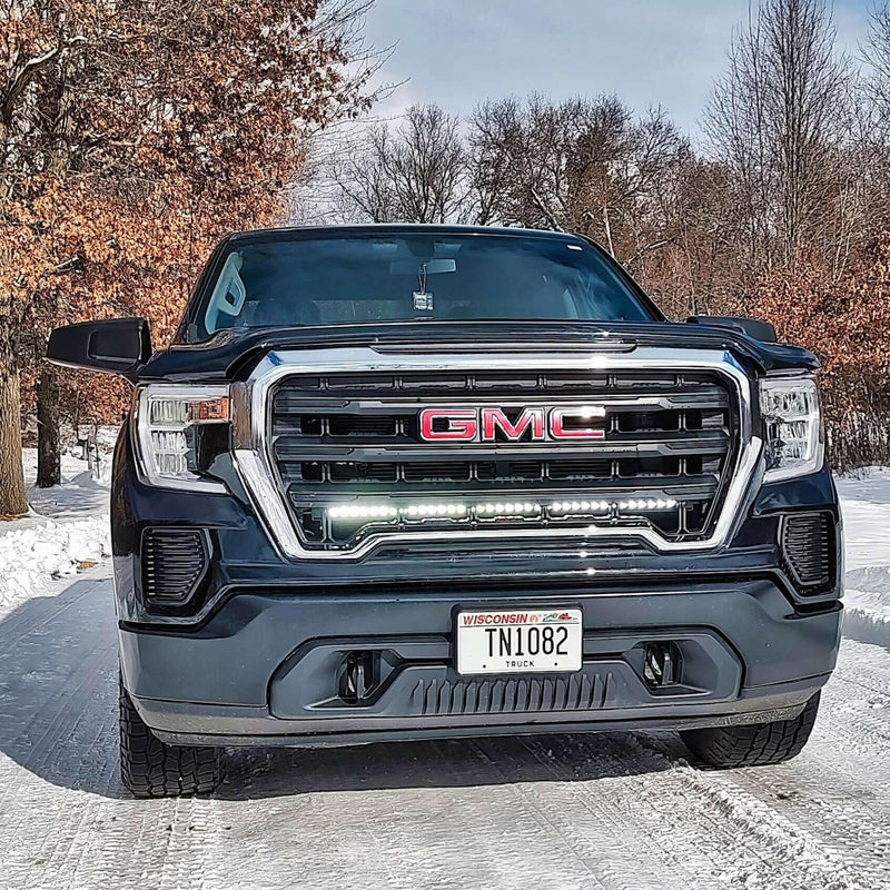 Load image into Gallery viewer, 2019+ GMC Sierra 1500 Dual 40 in Light Bars - SLIM - FSPE

