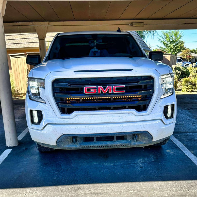 Load image into Gallery viewer, 2019+ GMC Sierra 1500 Dual 40 in Light Bars - SLIM - FSPE
