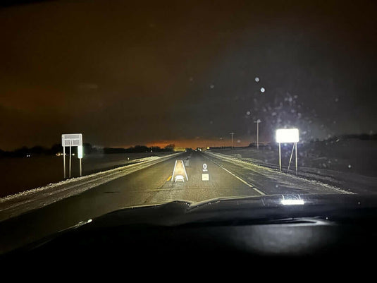 2019+ GMC Sierra 1500 Single 40in Light Bar - SLIM - FSPE