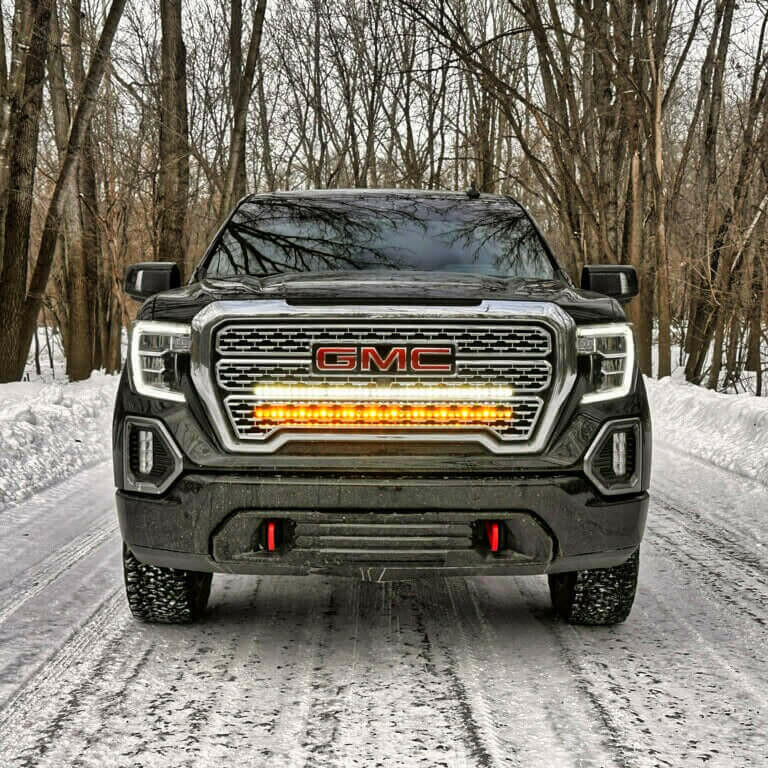 Load image into Gallery viewer, 2019+ GMC Sierra 1500 Single 40in Light Bar - SLIM - FSPE
