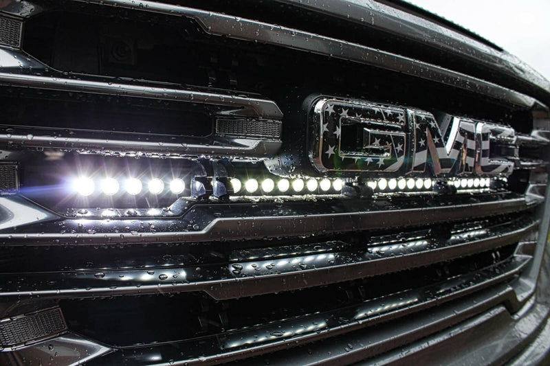 Load image into Gallery viewer, 2019+ GMC Sierra 1500 Single 40in Light Bar - SLIM - FSPE
