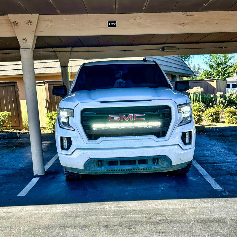 Load image into Gallery viewer, 2019+ GMC Sierra 1500 Single 40in Light Bar - SLIM - FSPE
