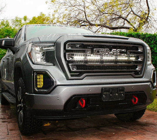 2019+ GMC Sierra 1500 Single 40in Light Bar - SLIM - FSPE