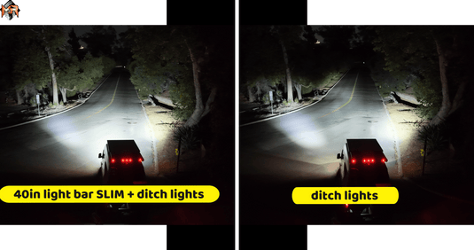 2019+ Mercedes Benz Sprinter 40in Light Bar - SLIM - FSPE