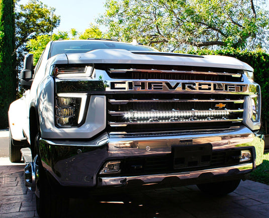 Chevrolet Silverado 2500/3500HD Single 40-Inch Light Bar (2020-2026) - CLASSIC