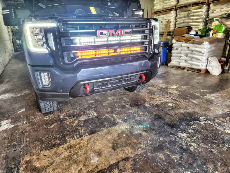 Load image into Gallery viewer, 2020+ GMC Sierra 2500/3500HD Dual 40 in Light Bars - FSPE
