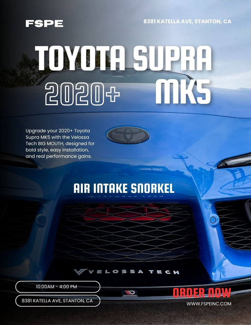Load image into Gallery viewer, 2020+ Toyota Supra MK5 BIG MOUTH Ram Air Intake Snorkel - FSPE
