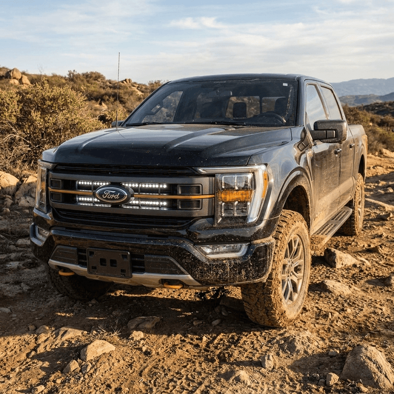 Load image into Gallery viewer, 2021-23 Ford F150 Tremor Dual 30s Light Bars - FSPE

