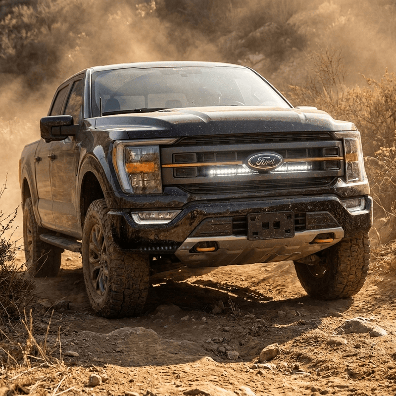 Load image into Gallery viewer, 2021-23 Ford F150 Tremor Single 30in Light Bar - FSPE
