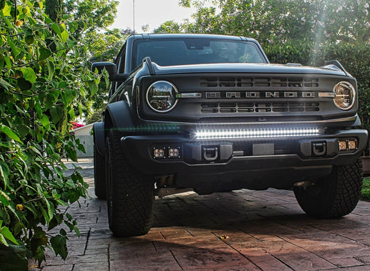 2021+ Ford Bronco Capable Bumper 40in Light Bar - Slim - FSPE