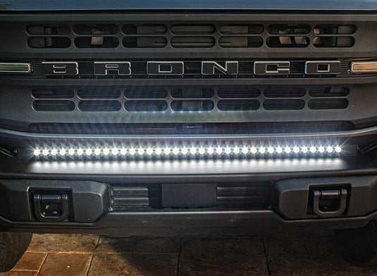 2021+ Ford Bronco Capable Bumper 40in Light Bar - Slim - FSPE