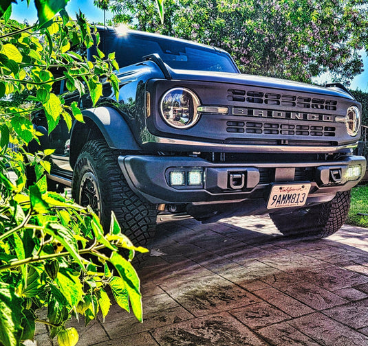 2021+ Ford Bronco Capable Bumper Dual Function Fog Light Kit - FSPE