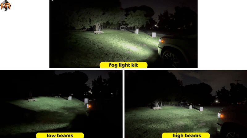 Load image into Gallery viewer, 2021+ Ford Bronco Capable Bumper Dual Function Fog Light Kit - FSPE
