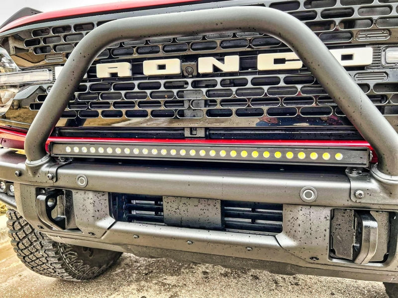 Load image into Gallery viewer, 2021+ Ford Bronco Modular Bumper 30in Light Bar - FSPE
