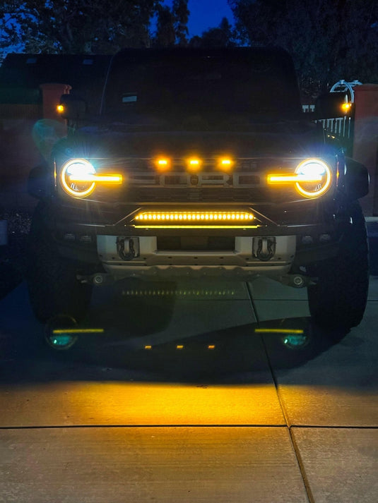2021+ Ford Bronco Modular Bumper 30in Light Bar - FSPE