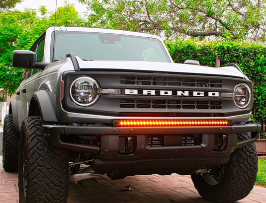 2021+ Ford Bronco Modular Bumper 40in Light Bar - Slim - FSPE