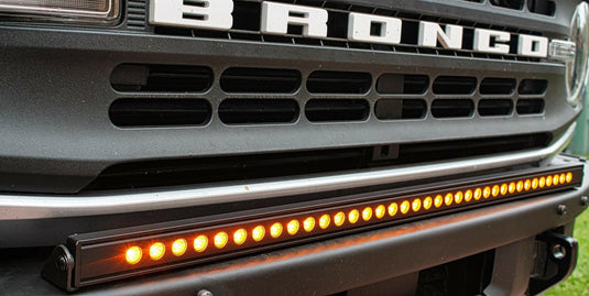 2021+ Ford Bronco Modular Bumper 40in Light Bar - Slim - FSPE