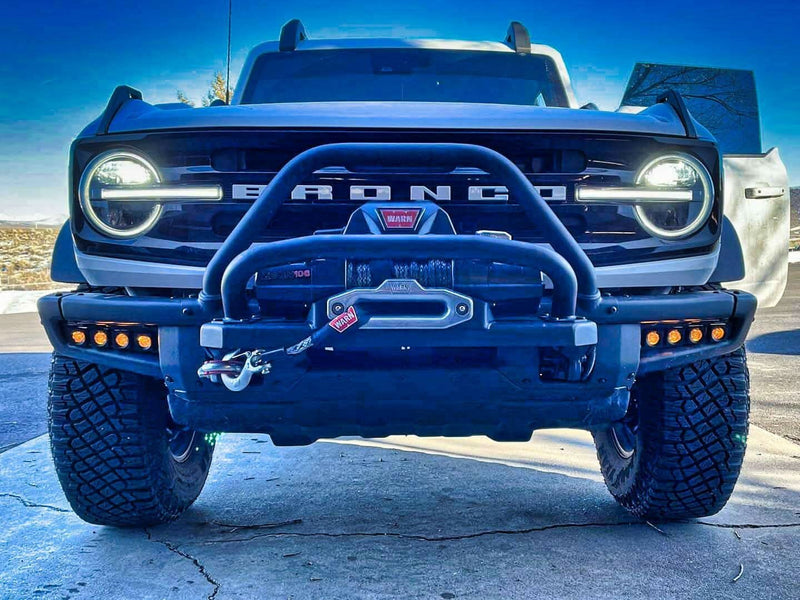 Load image into Gallery viewer, 2021+ Ford Bronco Modular Bumper Dual Function Fog Light Kit - FSPE
