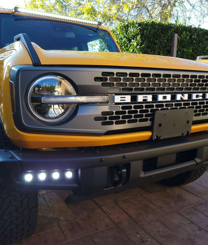 Load image into Gallery viewer, 2021+ Ford Bronco Modular Bumper Dual Function Fog Light Kit - FSPE
