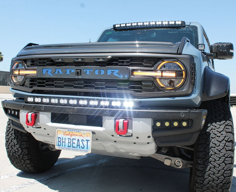 Load image into Gallery viewer, 2021+ Ford Bronco Modular Bumper Dual Function Fog Light Kit - FSPE
