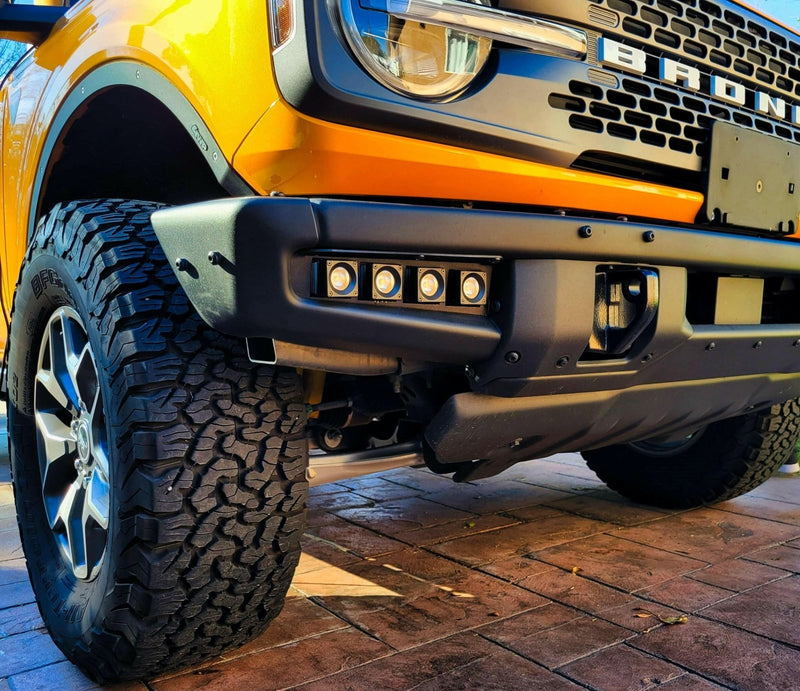 Load image into Gallery viewer, 2021+ Ford Bronco Modular Bumper Dual Function Fog Light Kit - FSPE
