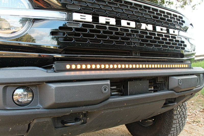 Load image into Gallery viewer, 2021+ Ford Bronco Standard Bumper 40in Light Bar - Slim - FSPE
