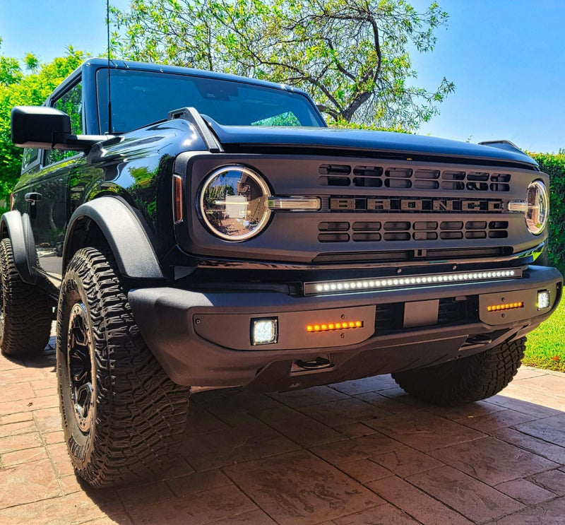 Load image into Gallery viewer, 2021+ Ford Bronco Standard Bumper 40in Light Bar - Slim - FSPE
