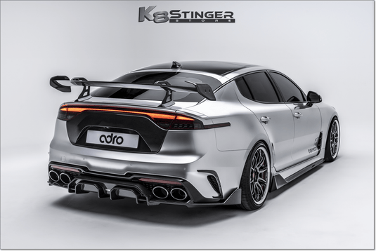 2022 - 2023 Kia Stinger - Adro "Final Edition" Carbon Fiber Rear Diffuser - FSPE