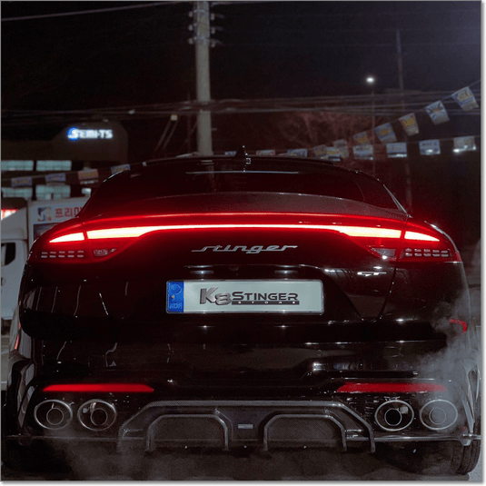 2022 - 2023 Kia Stinger - Adro "Final Edition" Carbon Fiber Rear Diffuser - FSPE