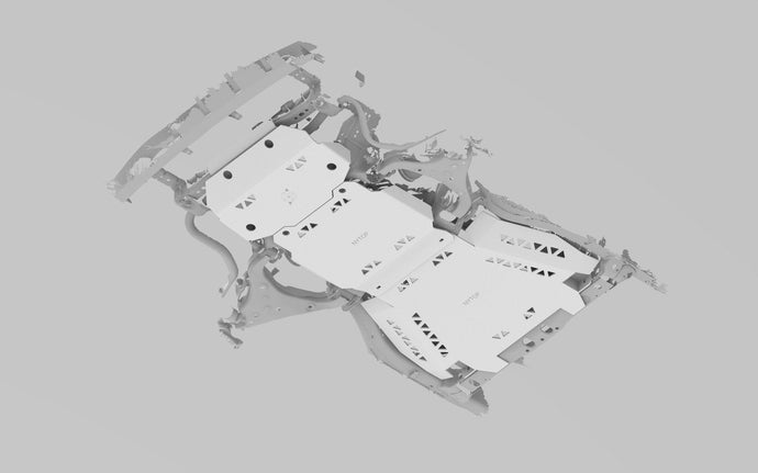 2022 - 2025 Toyota Tundra/Sequoia Skid Plate Assembly - FSPE