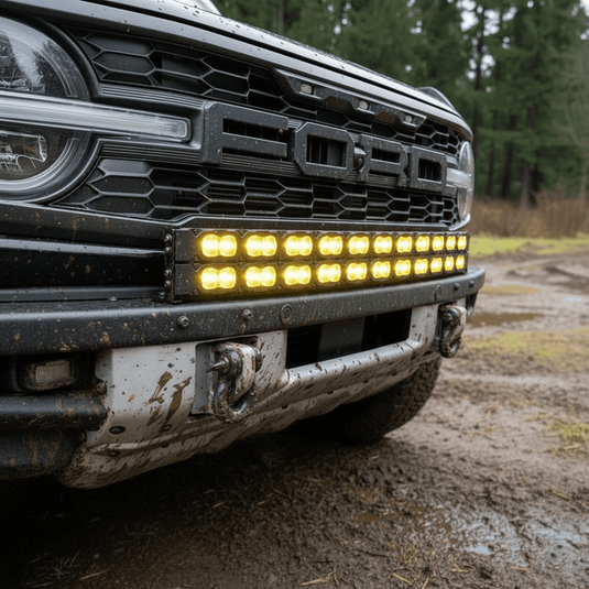 2022+ Ford Bronco Raptor Double Stacked Light Bars - FSPE