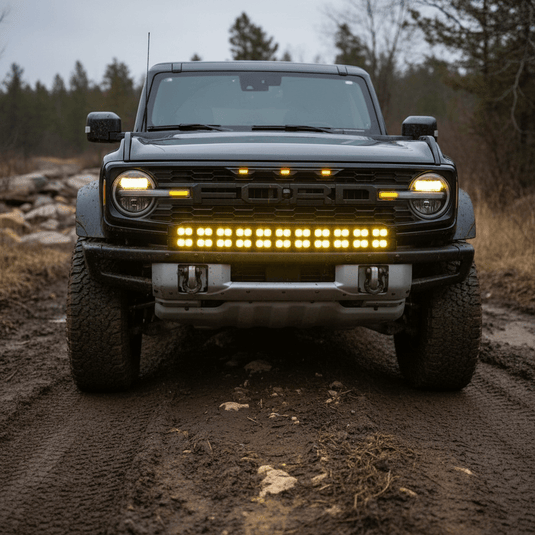 2022+ Ford Bronco Raptor Double Stacked Light Bars - FSPE