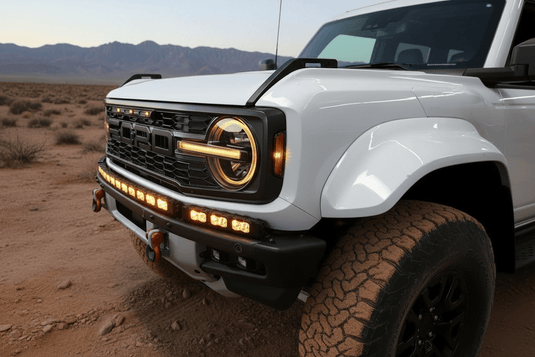 2022+ Ford Bronco Raptor Light Bar Extensions - FSPE