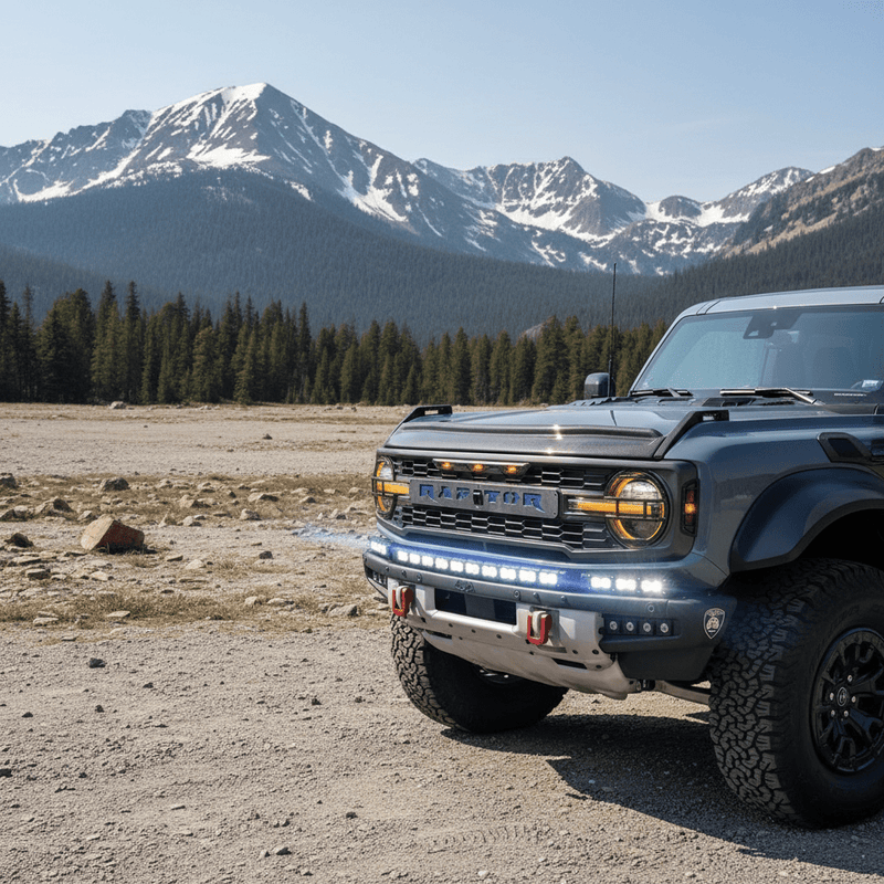 Load image into Gallery viewer, 2022+ Ford Bronco Raptor XL LED Light Bar Kit - FSPE
