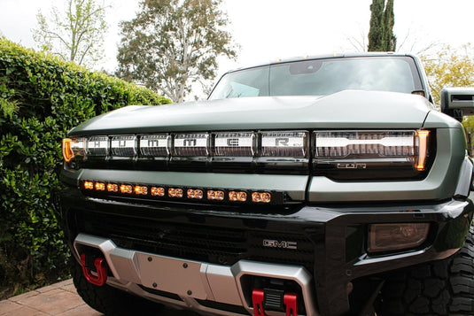 2022+ GMC Hummer EV Bumper 40in Light Bar - PRO - FSPE