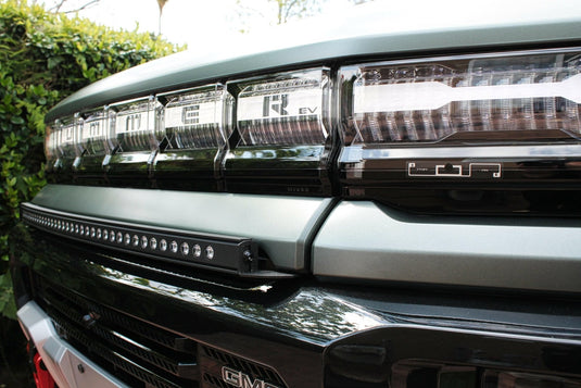 2022+ GMC Hummer EV Bumper 40in Light Bar - Slim - FSPE