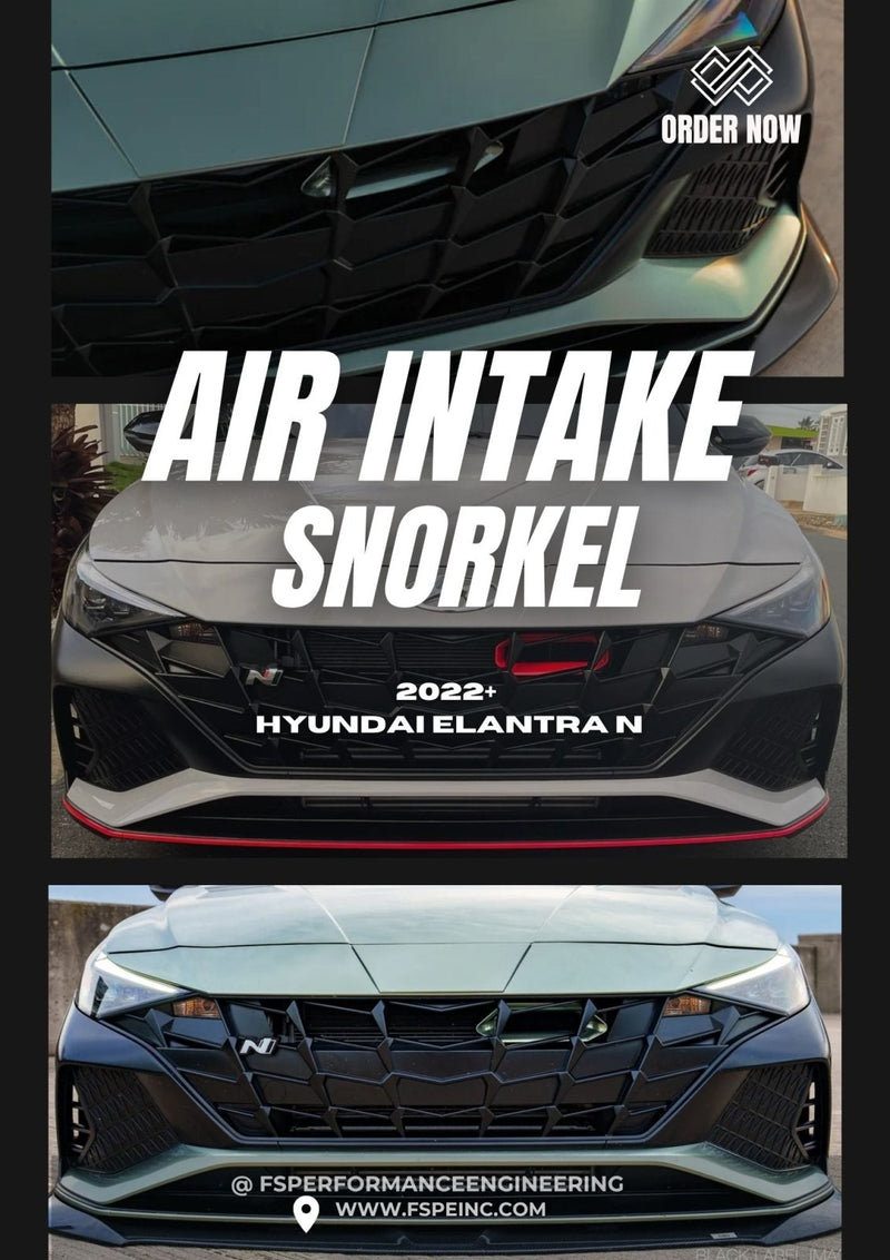 Load image into Gallery viewer, 2022+ Hyundai Elantra N BIG MOUTH Ram Air Intake Snorkel - FSPE
