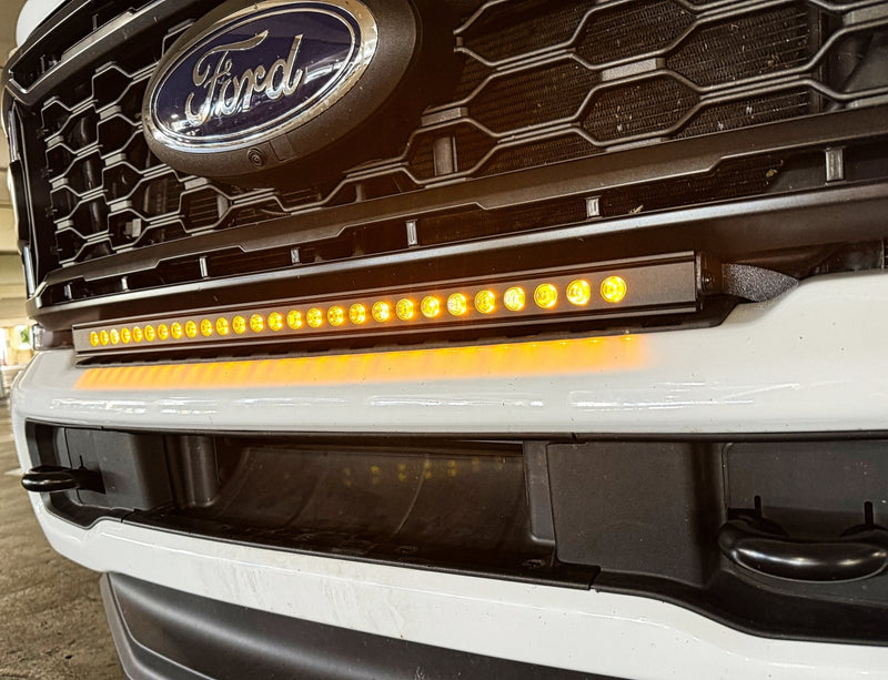 Load image into Gallery viewer, 2023+ Ford Super Duty F250/350/450 30in Light Bar - SLIM - FSPE
